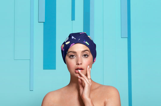 YOUR SHOWER CAP JUST GOT A SUPER STYLISH MAKEOVER