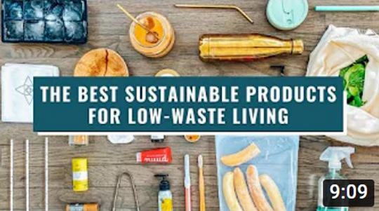 All of the Sustainable Products I Use In A Day | Lucie Fink